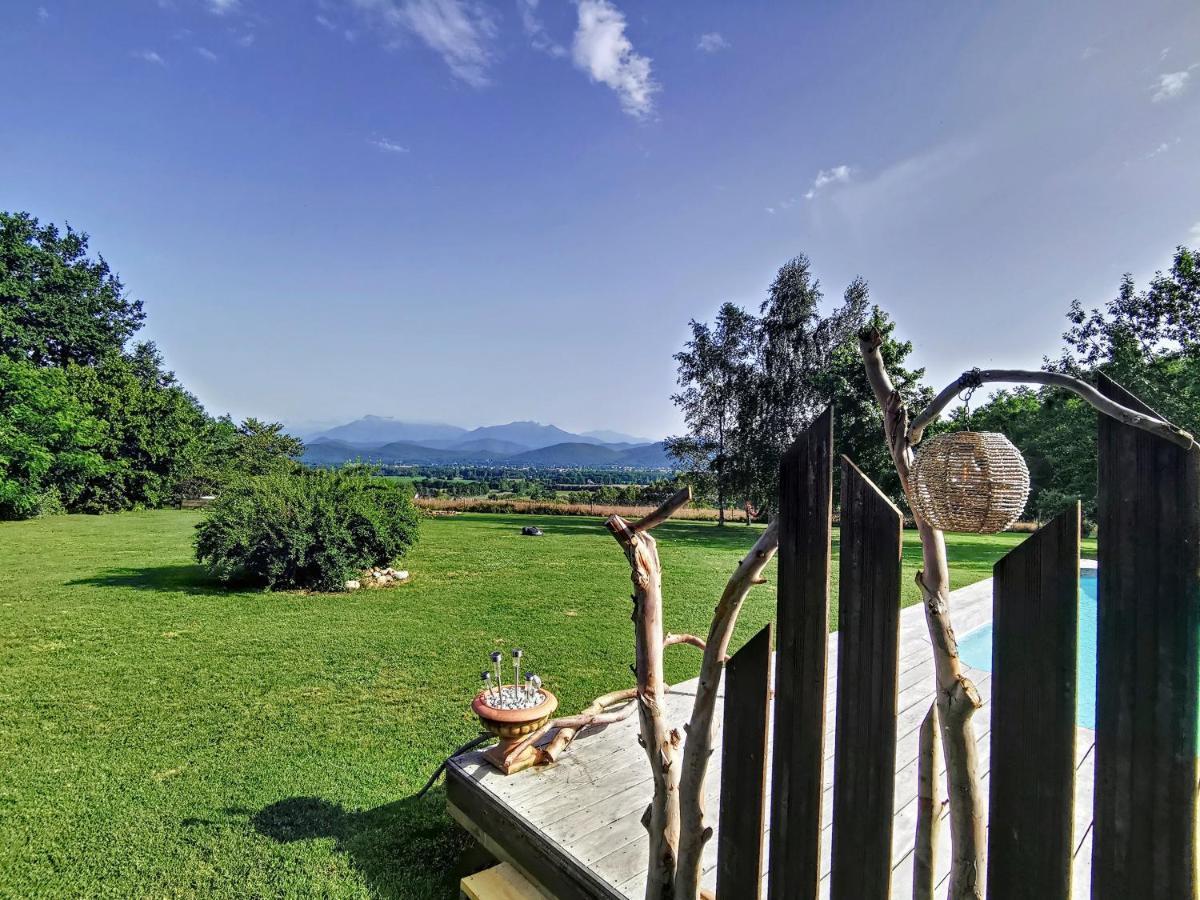 La Roulotte Du Cagire - 4 Pers - Pyrenees Guest House Villeneuve-de-Riviere Luaran gambar