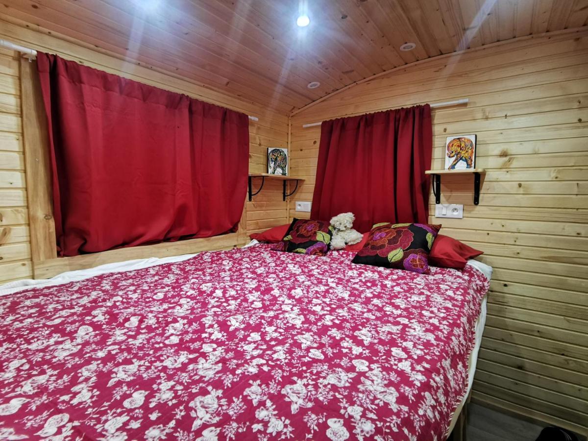 La Roulotte Du Cagire - 4 Pers - Pyrenees Guest House Villeneuve-de-Riviere Luaran gambar